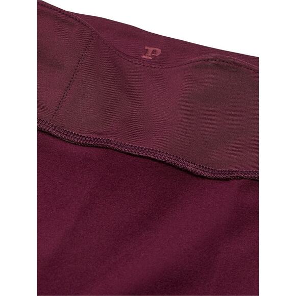 Victoria’s Secret PINK Burgundy Flare LEG Mid Rise Yoga Pant Leggings-SMALL - Picture 6 of 15